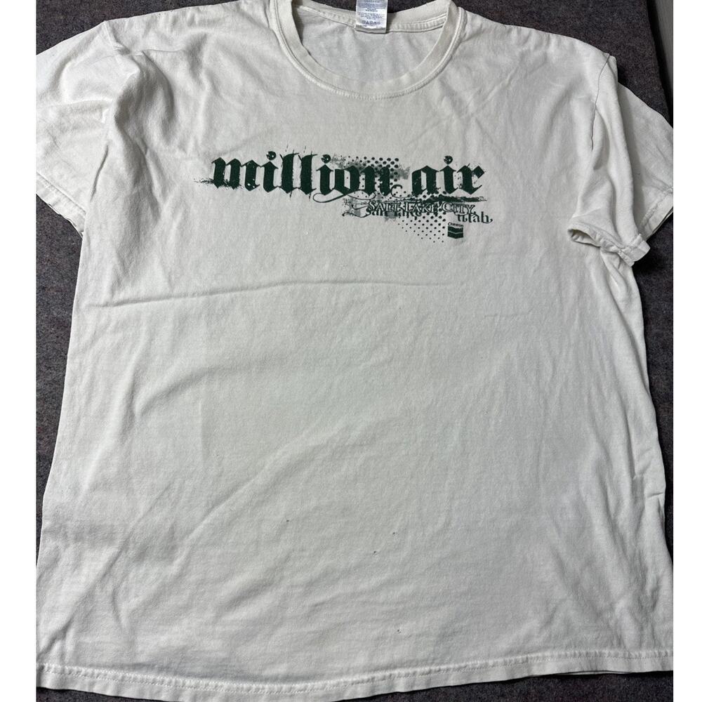 Vintage Y2K Redemption Wings Graphic T-Shirt Men’s L Thrashed affliction Style